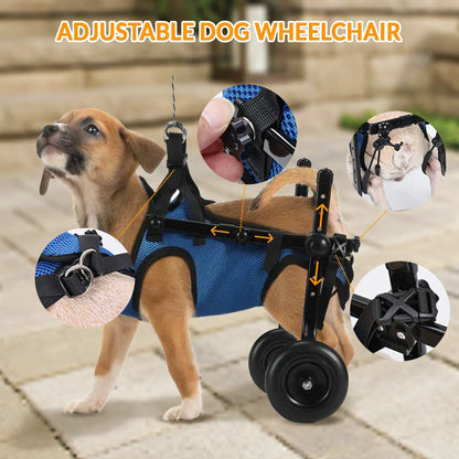 Dog Wheelchair for Back Legs, Light Weight Dog Wheelchair Cart